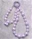 Обвес на сумку жемчуг сиреневый, №88