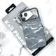 Задняя крышка Iphone 17 Air KNIT PHONE под карбон с MagSafe, в коробке, серые волны