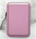 Визитница под кожу, в блистере, розовая