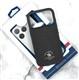 Задняя крышка Iphone 16 SB Polo Racquet Club, под кожу рептилии, бархат внутри, в коробке, серая