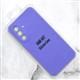 Силиконовый чехол INFINIX SMART 20 (2026) Silicone Case, без лого, с защитой камеры, бархат внутри, в блистере, сиреневый