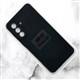 Силиконовый чехол INFINIX SMART 20 (2026) Silicone Case, без лого, с защитой камеры, бархат внутри, в блистере, черный