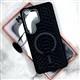 Задняя крышка MOBILE CASE Samsung Galaxy S26 под кожу, металлический MagSafe, бархат внутри, черная