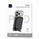 Аккумулятор внешний WiWU CLASSIK 10000mAh, 22.5W, MagSafe, подставка, порты USB/Type-C (Wi-P064), черный