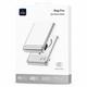 Аккумулятор внешний WiWU MAG PRO Qi2 10000mAh, LED Display, 25W, MagSafe, подставка, порты Type-C (Wi-P090), серебристый