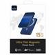 Аккумулятор внешний WiWU ULTRA THIN MAGNETIC 5000mAh, LED индикатор, 20W, MagSafe, порты Type-C (P32), восход луны