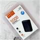 Аккумулятор внешний Hoco 5000mAh, LED индикатор, порты USB/Type-C/micro USB (J158), черный