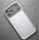 Силиконовый чехол Iphone 15 Pro Max EMILY матово-прозрачный, 2.0mm, в тех. паке, белый