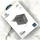 Блок питания сетевой Qayan 1 USB + 2 Type-C, PD65W, (QHC-168), черный
