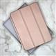 Чехол-книга для планшета Ipad 11(A16) / 10.9 (2022) силиконовый, бархат внутри, в коробке, розовое-золото