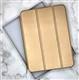 Чехол-книга для планшета Ipad 11(A16) / 10.9 (2022) силиконовый, бархат внутри, в коробке, золотой