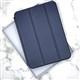 Чехол-книга для планшета Ipad 11(A16) / 10.9 (2022) силиконовый, бархат внутри, в коробке, темно-синий