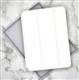 Чехол-книга для планшета Ipad 11(A16) / 10.9 (2022) силиконовый, бархат внутри, в коробке, белый