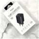 Блок питания сетевой Yesido Gan Charger USB/2Type-C, 65W (YC65), черный