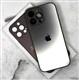 Задняя крышка AG-GLASS Iphone 16 Pro под стекло, с защитой камеры, силиконовый борт, в упаковке, титановая