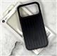 Задняя крышка Iphone 16 Pro Max Skin feel phone ребристая поверхность, М, черная