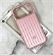 Задняя крышка Iphone 16 Pro Max Skin feel phone ребристая поверхность, М, розовая