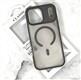 Задняя крышка Classic Iphone 17 Pro Max ALL-AROUND матово-прозрачная с MagSafe, в коробке, серая
