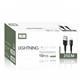 USB кабель Earldom EC-085M для micro, 2.4A (длина 0,25см), белый