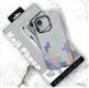 Задняя крышка Iphone 17 Pro Max KNIT PHONE под карбон с MagSafe, в коробке, серый тетрис