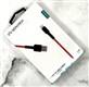 Кабель USB MONARH для Lightning, 2.4A, 1.2M, плетеный (Q-SERIES), красный