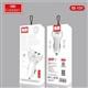 Блок питание USB (авто) Earldom ES-131 2100mAh, 2USB выхода, белый