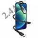 USB кабель Earldom EC-100M для micro,2.4A, черный