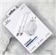 Блок питания сетевой KEEPHONE THOMAS 1USB + 2Type-C 65W, с кабелем Type-C to Type-C, 1.2M (KP-EB011), белый