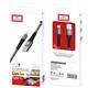 USB кабель Earldom EC-091M для micro, 2.4A, темно-серый