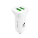 Блок питание USB (авто) Earldom ES-CC22, 2USB выхода, белый