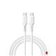 USB кабель Earldom EC-171 C-C Type C - Type C,60W ,белый