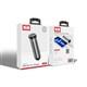 Блок питание USB (авто) Earldom ES-CC21, удлиненный корпус, USB выход, серебро