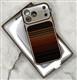 Задняя крышка Iphone 17 Pro Max MOBILE CASE, пластиковая под карбон, с защитой камеры, с MagSafe, коричневая