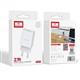 Блок питание USB (сеть) Earldom ES-EU27 2100mAh с кабелем для iPhone, белый