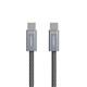 USB кабель Earldom EC-201 C-C Type C - Type C, 100W, черный