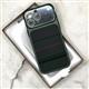 Задняя крышка Iphone 17 Pro Max MOBILE CASE, пластиковая под карбон, с защитой камеры, с MagSafe, зеленая