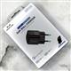Блок питания сетевой KEEPHONE GAN WALL CHARGER 1USB+1Type-C PD30W, (CH-23091), черный