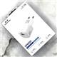 Блок питания сетевой KEEPHONE SPEEDY 1USB+1Type-C PD20W, (CH-OE128), белый