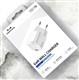Блок питания сетевой KEEPHONE GAN WALL CHARGER 1Type-C PD30W, (CH-23092), белый