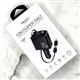 Автомобильное ЗУ Yesido, USB+Type-C 125W, выдвижной кабель 65W Type-C+Lightning (Y71), черное