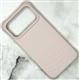 Силиконовый чехол CASETiFY Iphone 17 Pro Max плотный Soft touch, MagSafe, противоударный, бархат внутри, в блистере, розовый