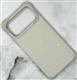 Силиконовый чехол CASETiFY Iphone 17 Pro Max плотный Soft touch, MagSafe, противоударный, бархат внутри, в блистере, молочный