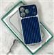 Задняя крышка New Case Iphone 17 Pro Max ребристый рисунок, матовая с MagSafe, в коробке, синяя