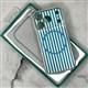 Задняя крышка New Case Iphone 17 Pro Max ребристый рисунок, матовая с MagSafe, в коробке, голубая