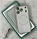 Задняя крышка New Case Iphone 17 Pro Max ребристый рисунок, матовая с MagSafe, в коробке, белая