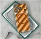Задняя крышка New Case Iphone 17 Pro Max ребристый рисунок, матовая с MagSafe, в коробке, оранжевая