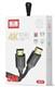 Кабель Earldom ET-W26 HDMI(M) - HDMI(M), тканевая оплетка , 5м ,черный