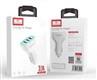Блок питание USB (авто) Earldom ES-CC13M 3100mAh с кабелем для micro, 3USB выхода, белый