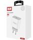 Блок питание USB Type C (сеть) Earldom ES-EU4 с кабелем для Type C, 20W, белый