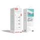 Удлинитель Earldom ES-SC10 EU, 3 розетки+2USB+2Type C PD,3.1A (3000W)